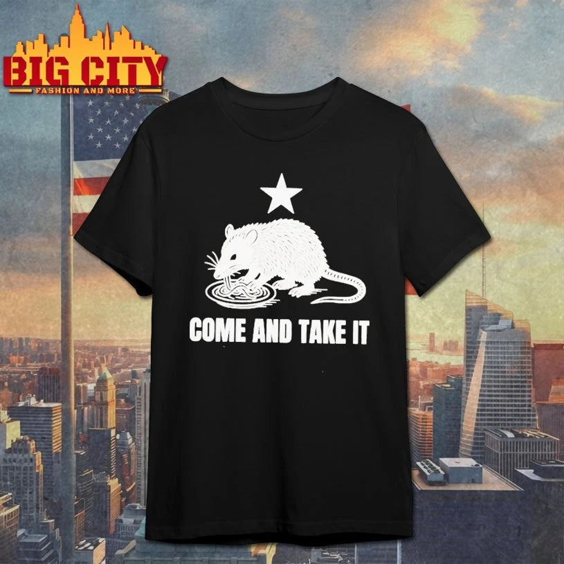 Mouse Come And Take It Opossum shirts