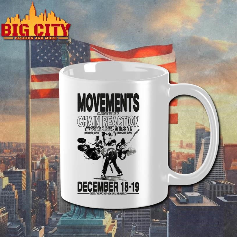 Movements Chain Reaction Anaheim, Ca Dec 18-19 2025 Concert Shirt