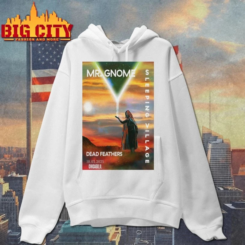 Mr Gnome Chicago Illinois Concert Poster shirts
