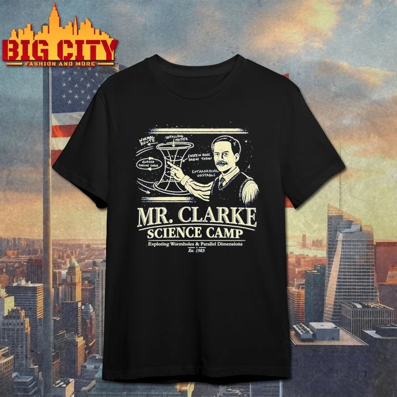 Mr. Clarke’s Science Camp t-shirt