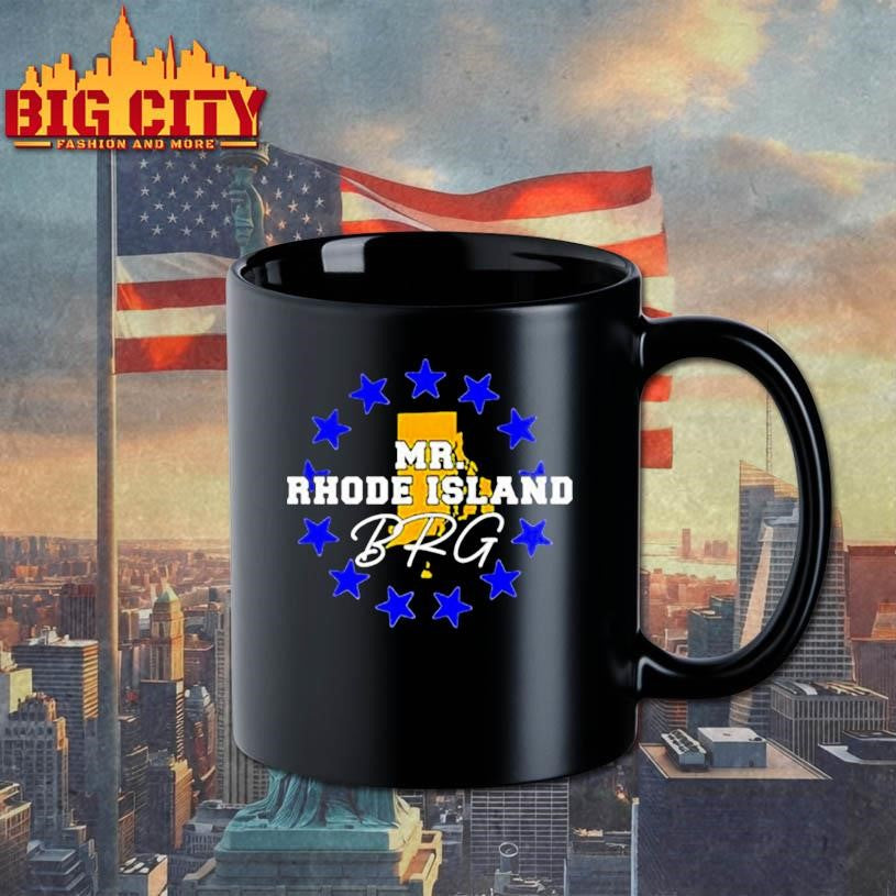 Mr. Rhode Island BRG logo shirt