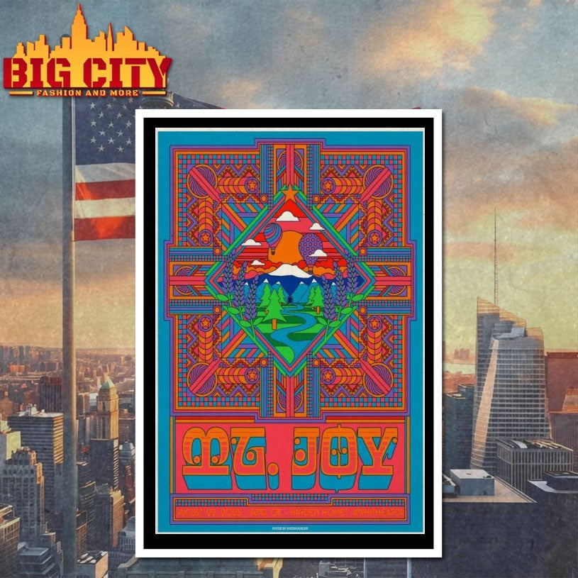 Mt Joy Hayden Homes Amphitheater On Aug 22 2025 In Bend OR Poster Shirt
