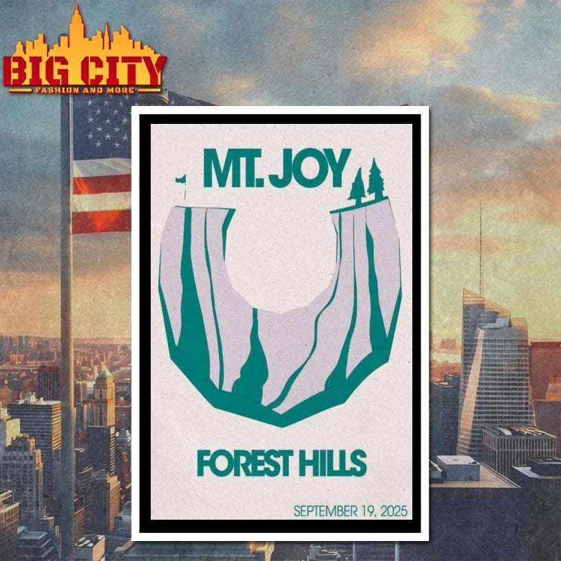 Mt.Joy Sept 19 2025 Forest Hills Stadium NY Poster Shirt