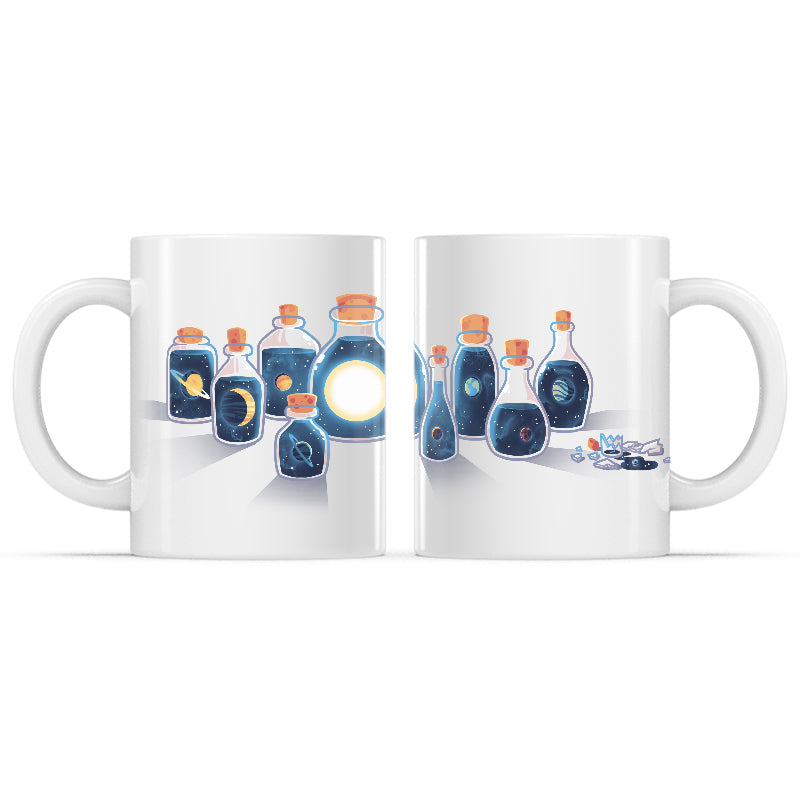 Bottled Solar System Mug