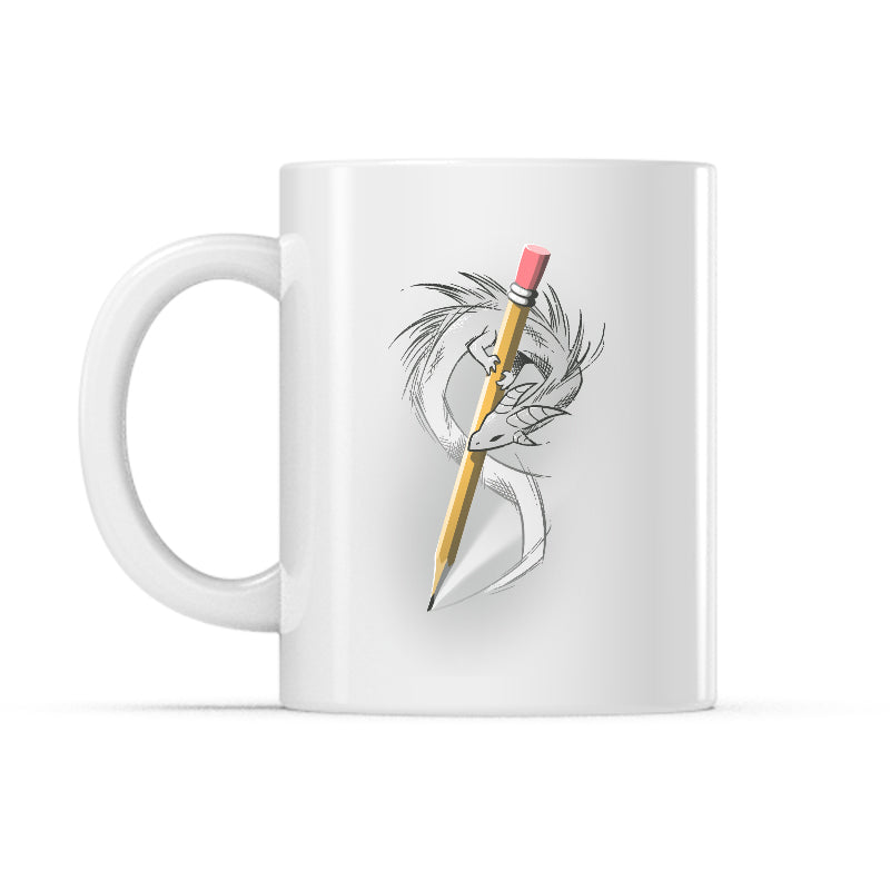 Sketchbook Dragon Mug