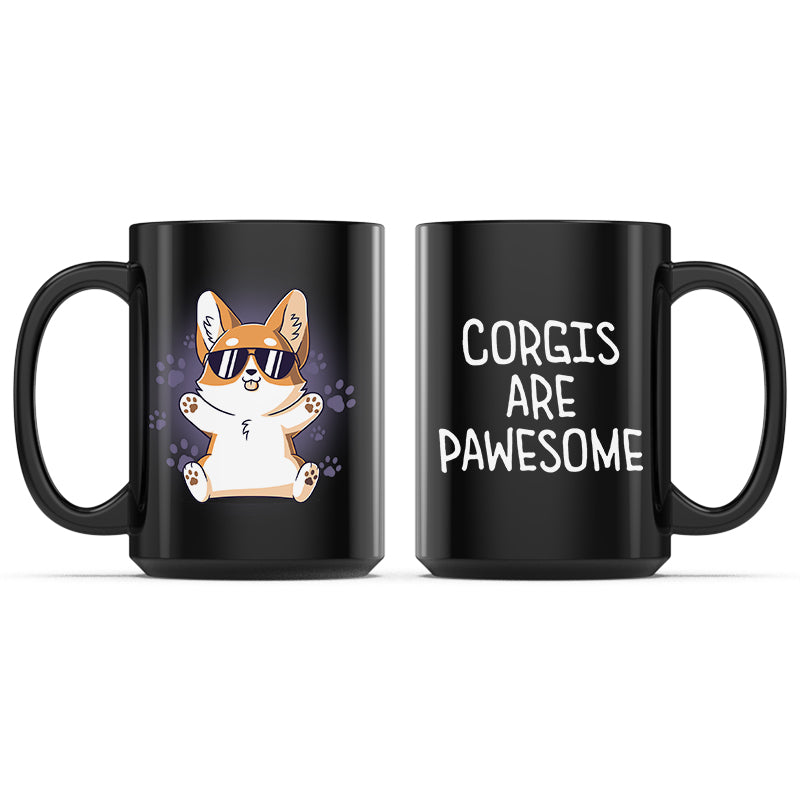 Corgis are Pawesome Mug