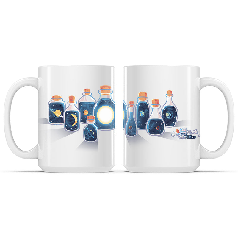 Bottled Solar System Mug