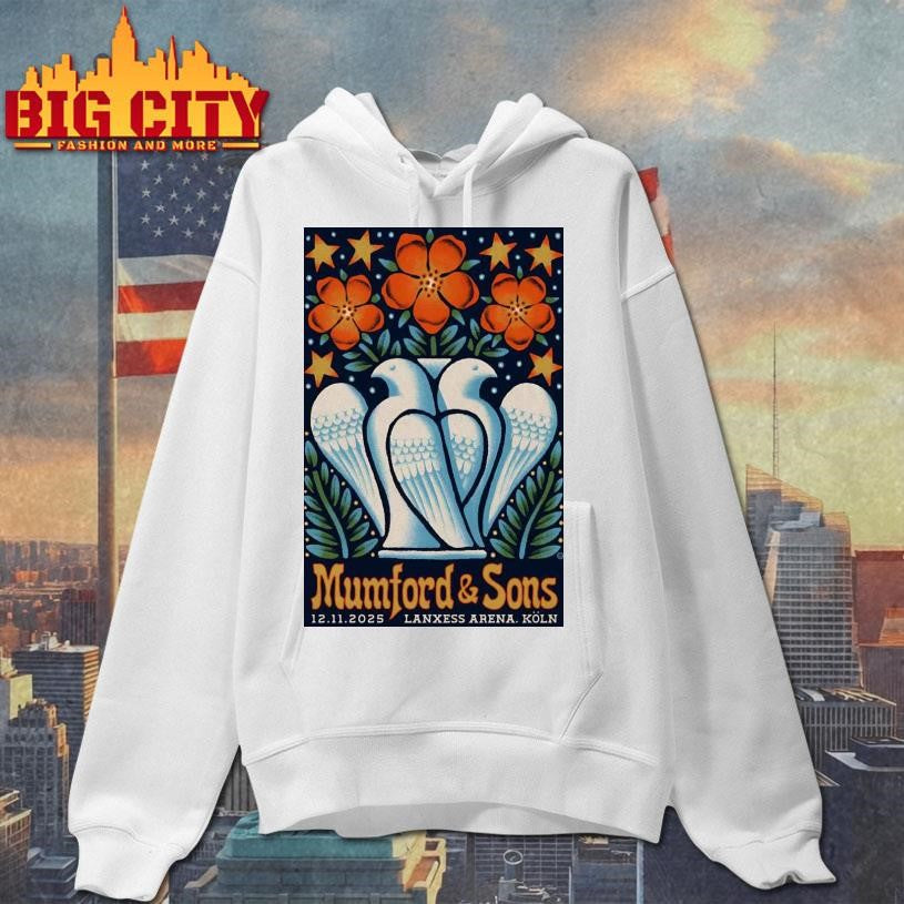 Mumford And Sons Cologne Germany November 12 2025 Poster Shirt