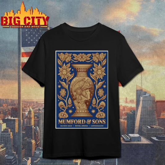 Mumford And Sons Copenhagen Event On Nov 8 2025 Poster shirt