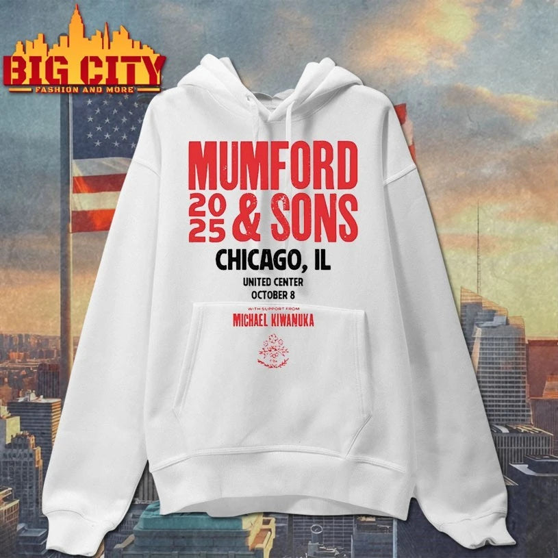 Mumford And Sons In Chicago IL On Oct 8 2025 shirt