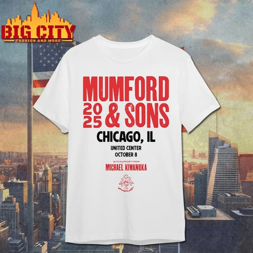 Mumford And Sons In Chicago IL On Oct 8 2025 shirt
