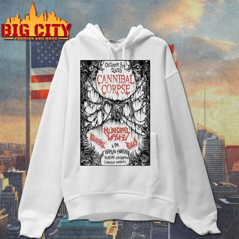 Municipal Waste California 2025 Poster Shirts