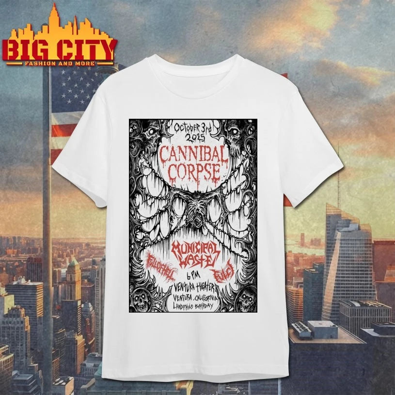 Municipal Waste California 2025 Poster Shirts