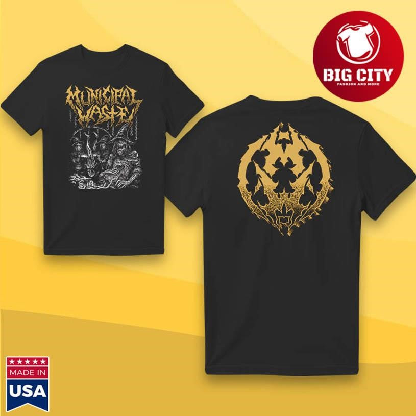 Municipal Waste Magician Corpse Two Sided Shirt
