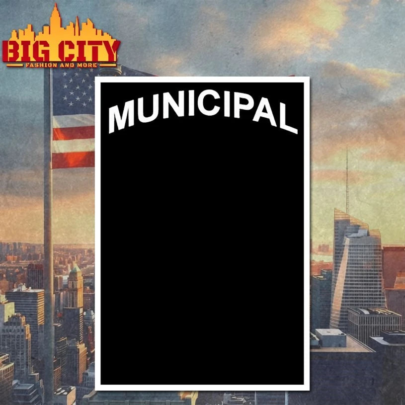 Municipal text shirt