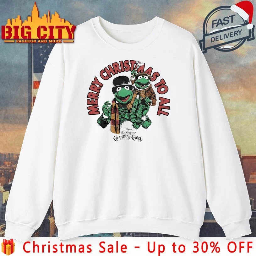 Muppets Merry Christmas To All shirt