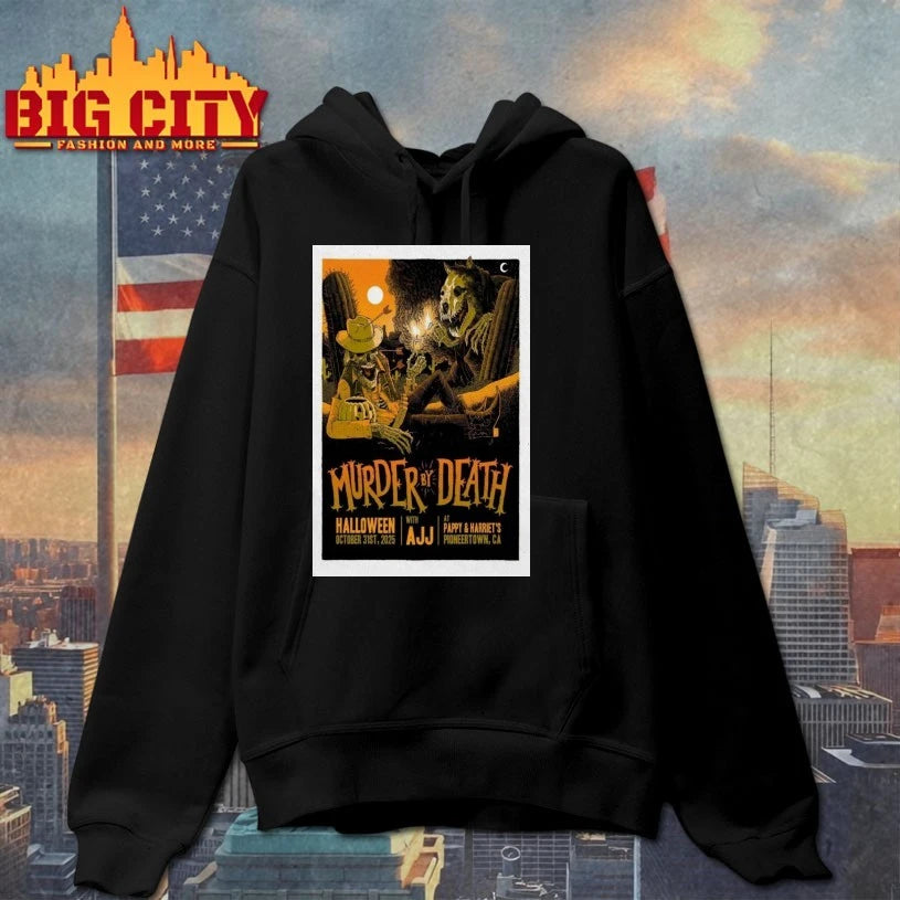 Murder By Death Oct 31 2025 Halloween At Pappy &amp; Harriet’s Pioneertown Poster shirt