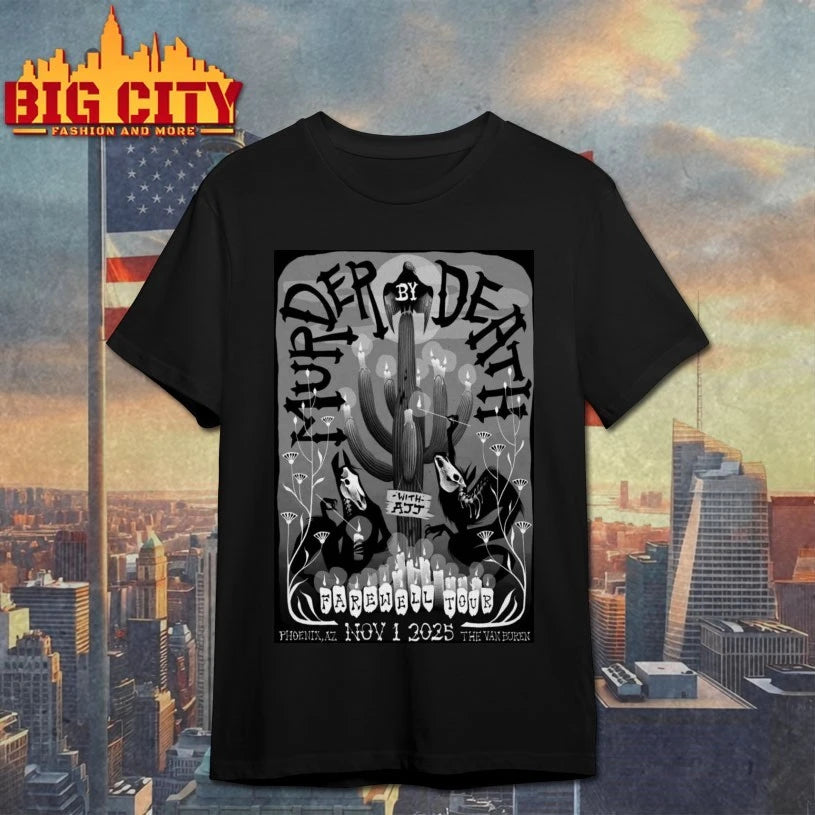 Murder By Death Phoenix Arizona 2025 Poster shirt