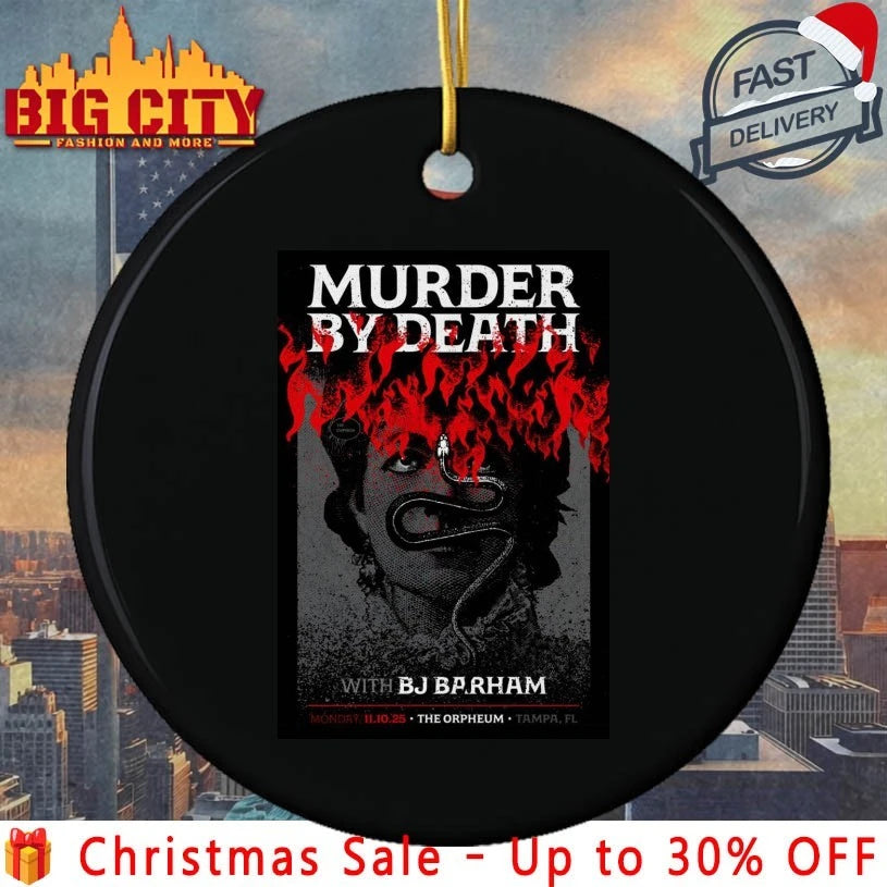 Murder By Death Tampa Tour On Nov 11 2025 Poster shirt
