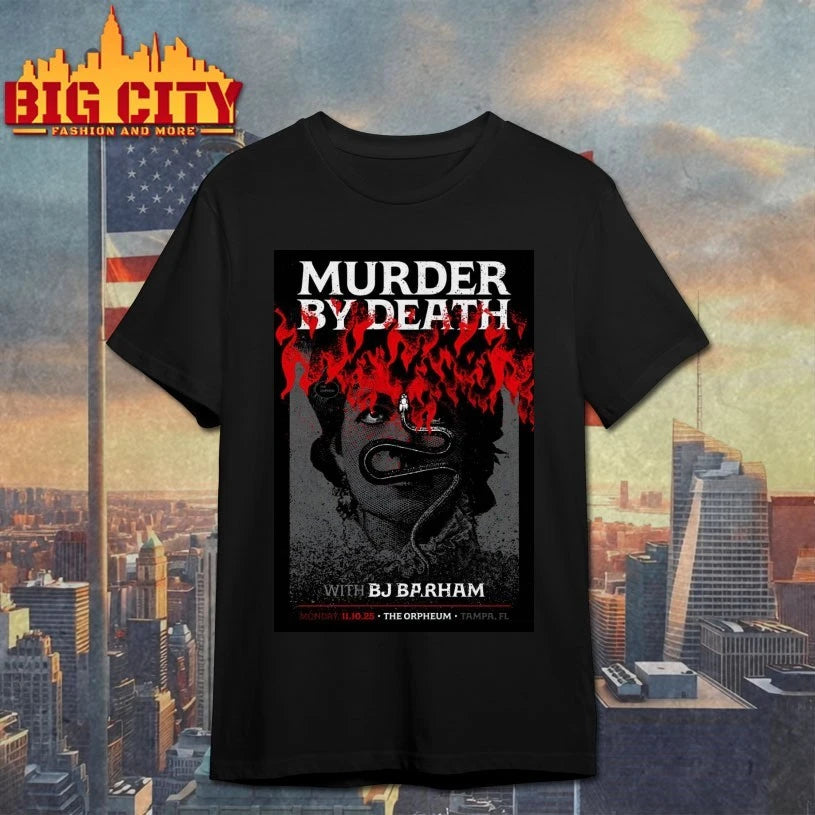 Murder By Death Tampa Tour On Nov 11 2025 Poster shirt