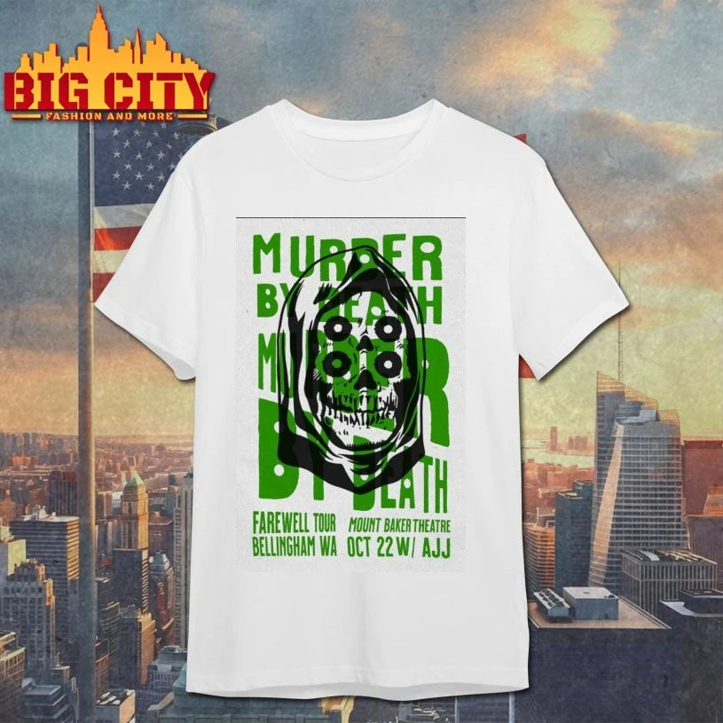Murder By Death Tour Bellingham, WA October 22, 2025 Poster shirt