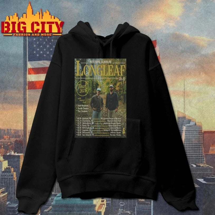 Muscadine Bloodline Fall Tour Event 2026 Poster shirt