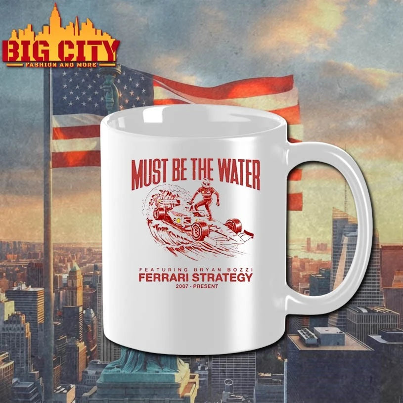 Must Be The Water Featuring Bryan Bozzi Ferrari Strategy 2007 present shirt
