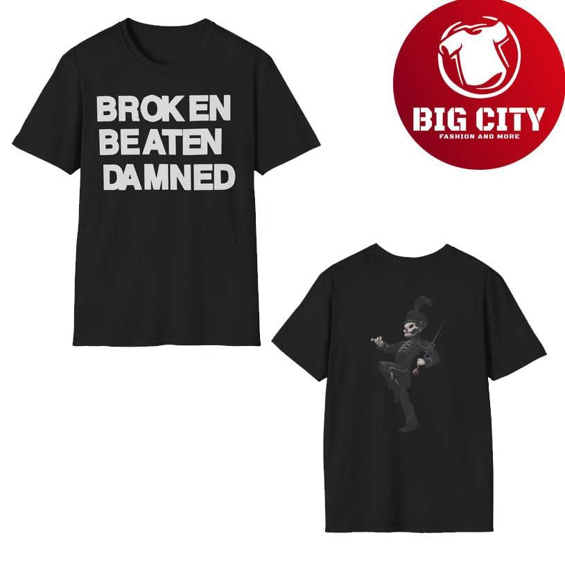 My Chemical Romance Broken Beaten And Damned Two Sided Shirt