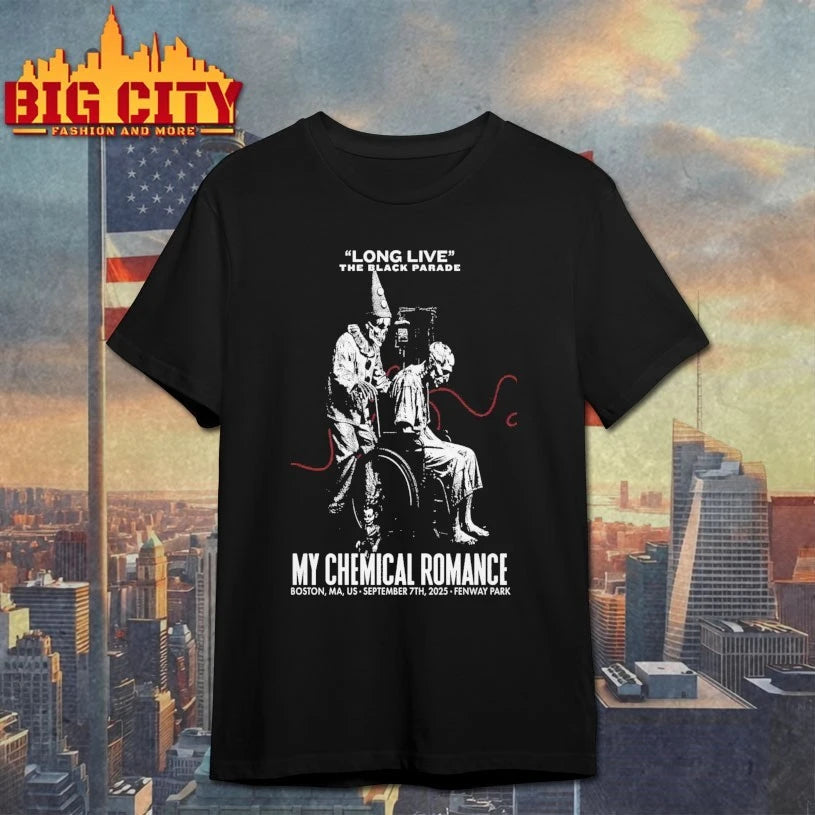 My Chemical Romance Poster Limited Boston, MA Sept 07 2025 Shirt