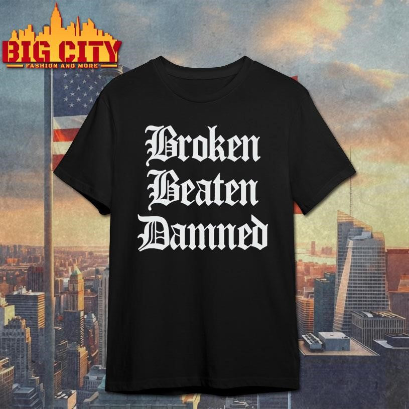 My Chemical Romance Store Broken Beaten Damned Shirt