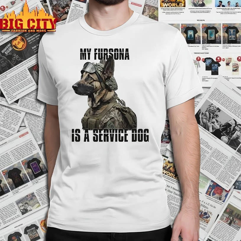 My Fursona Is A Service Dog shirt