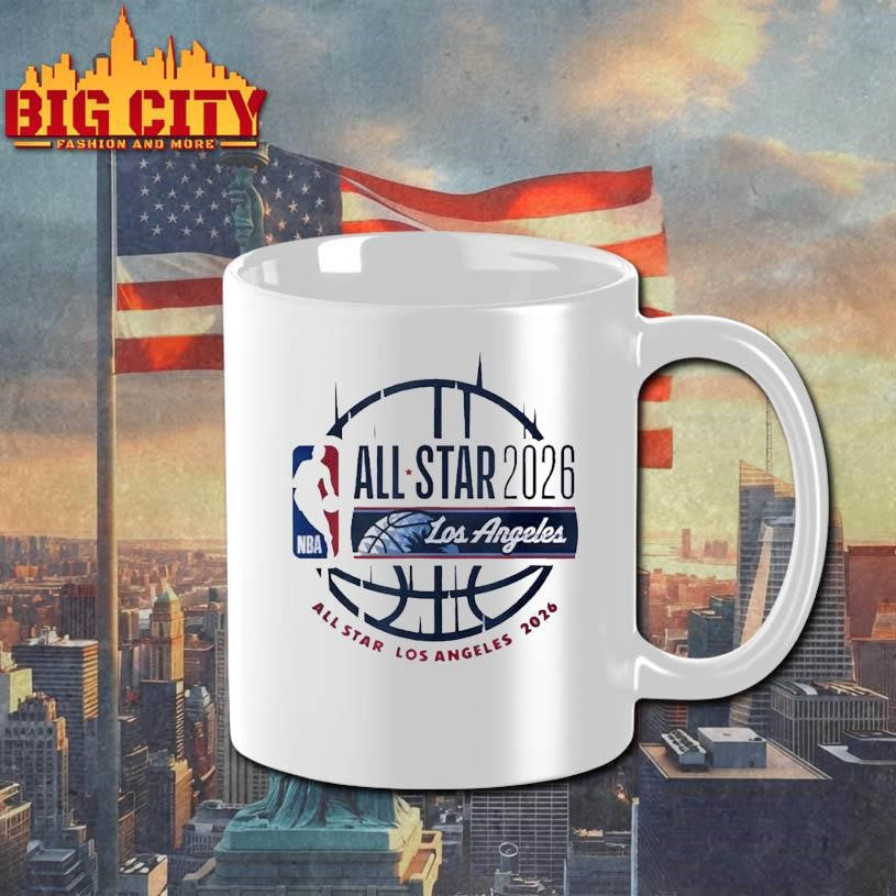 NBA All Star 2026 Los Angeles Basketball Event Shirt