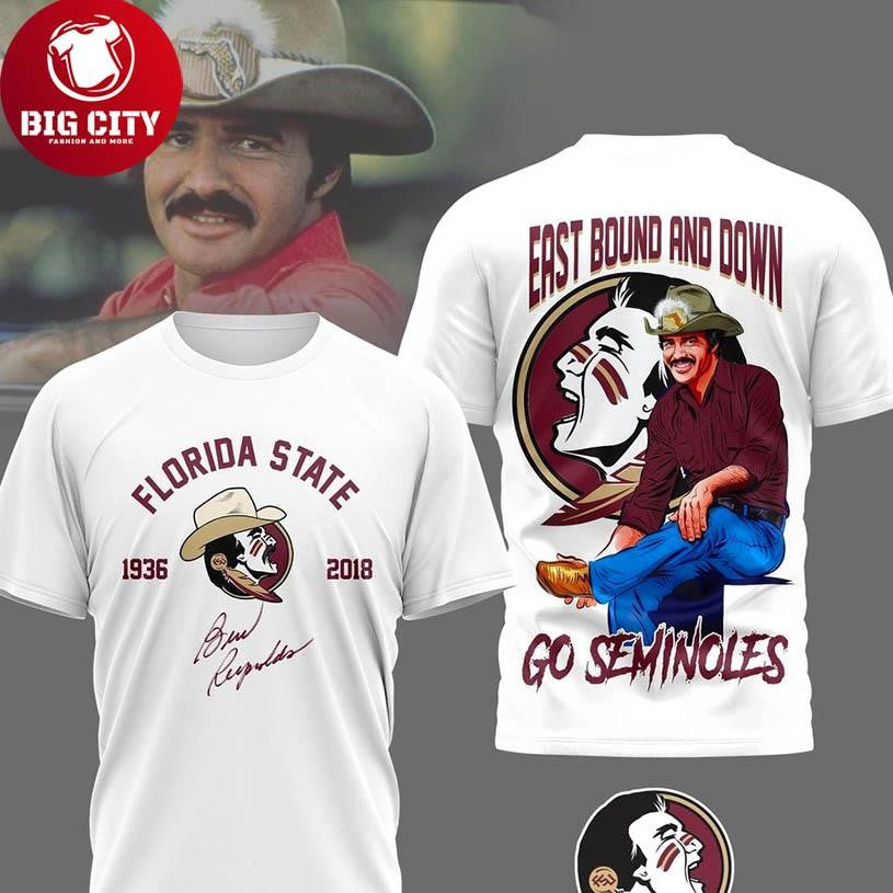 NCAA Florida State Seminoles x Burt Reynolds 2025 Two Sided Shirt