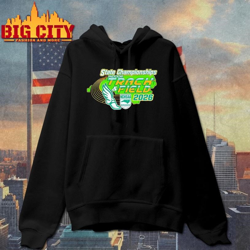 NCHSAA Indoor Track and Field States Championships 2026 logo Shirt