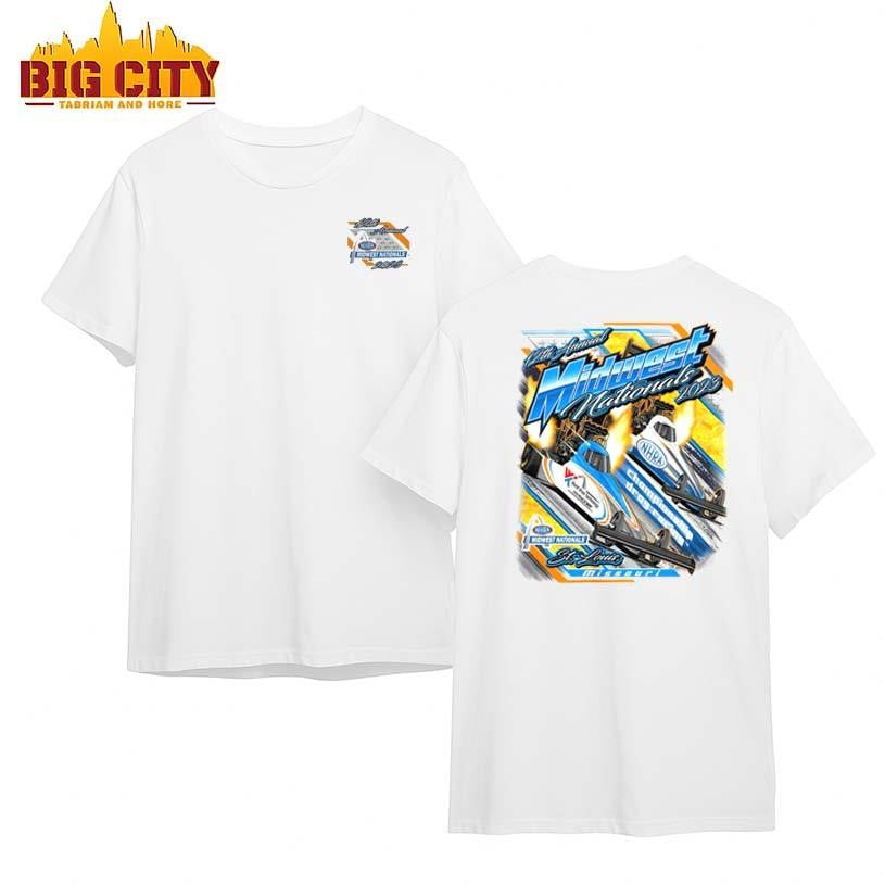 NHRA Midwest Nationals Event 12th Annual 2025 New Shirt