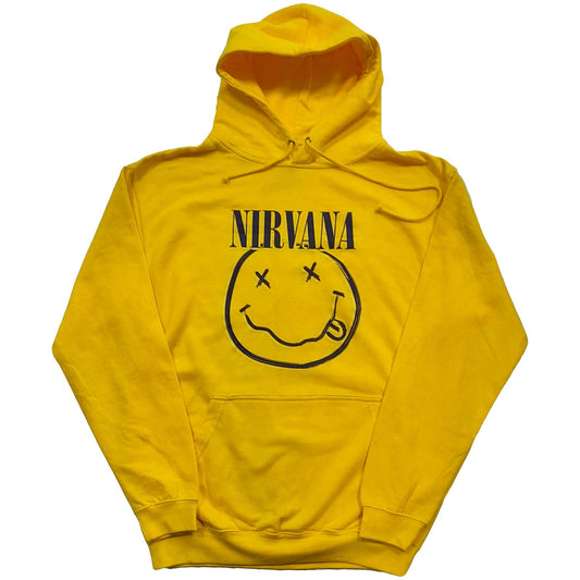 NIRVANA Attractive Hoodie, Inverse Happy Face Style002