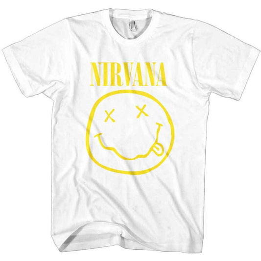 NIRVANA Attractive Kids T-shirt, Yellow Happy Face Style001