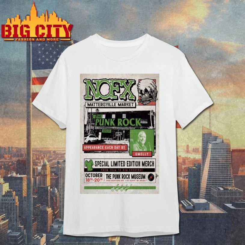 NOFX The Punk Rock Museum Oct 18-20 2025 Poster shirt