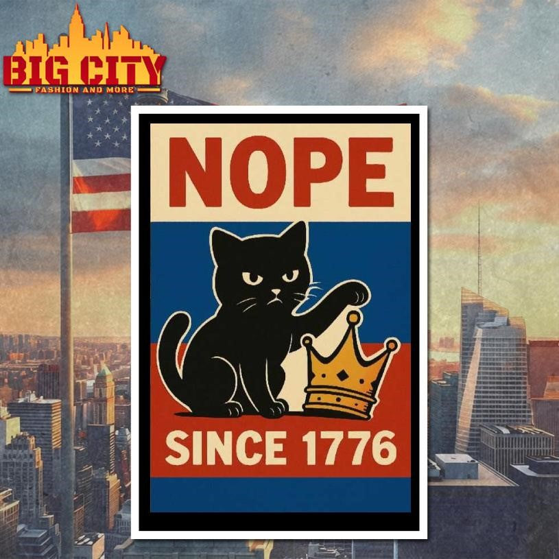 NOPE Since 1776 Protest 2025 New Shirt