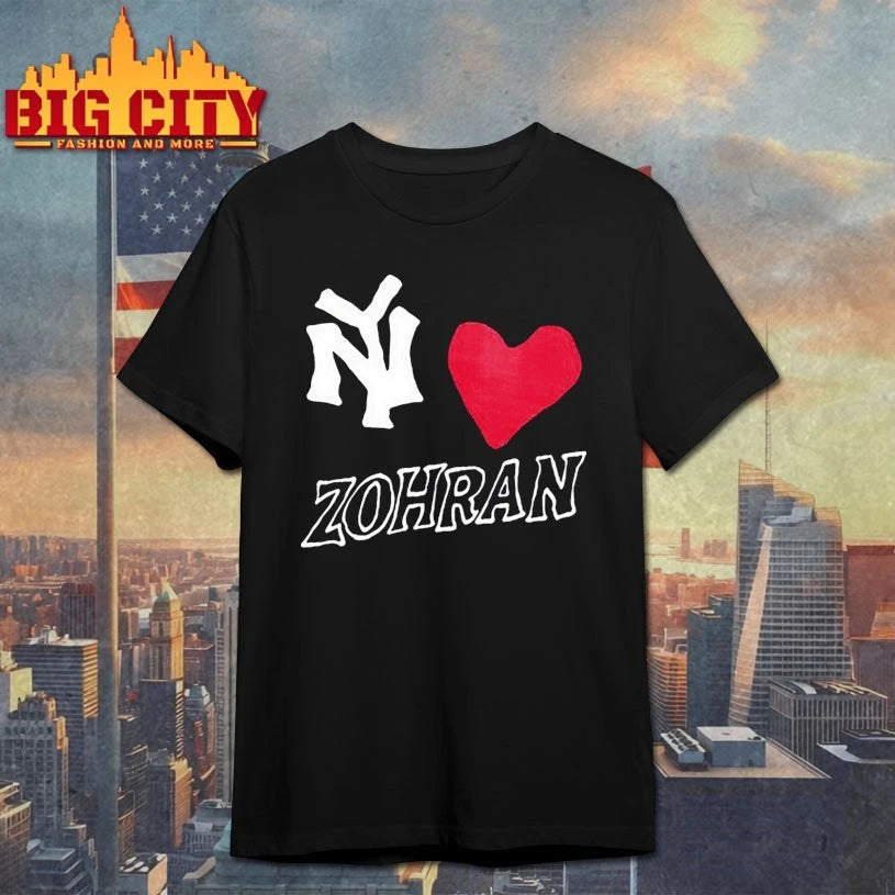 NY Love’s Zohran Mamdani shirt