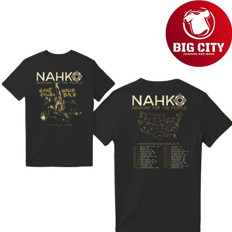 Nahko Tour 2025 Two Sided Shirt