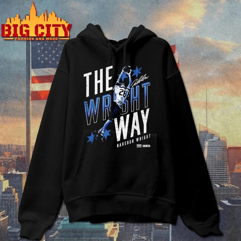 Nahshon Wright Chicago The Wright Way signature shirt