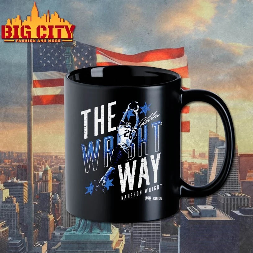 Nahshon Wright Chicago The Wright Way signature shirt