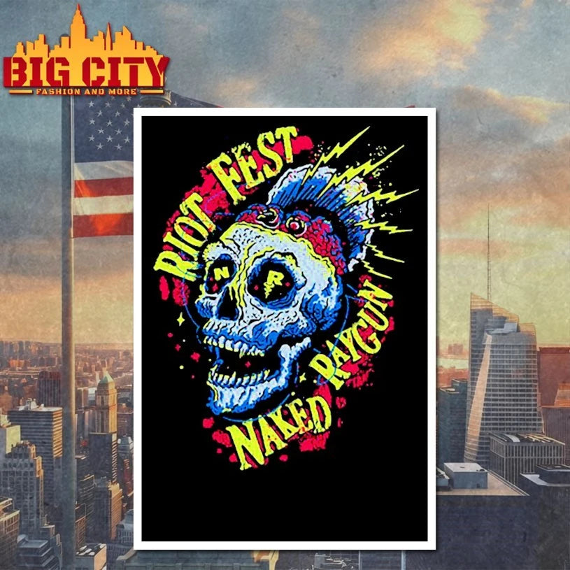 Naked Raygun Riot Fest Sep 19-21 2025 shirts
