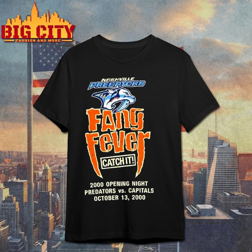 Nashville Predators Nhl Fang Fevercatch It 2000 Shirt