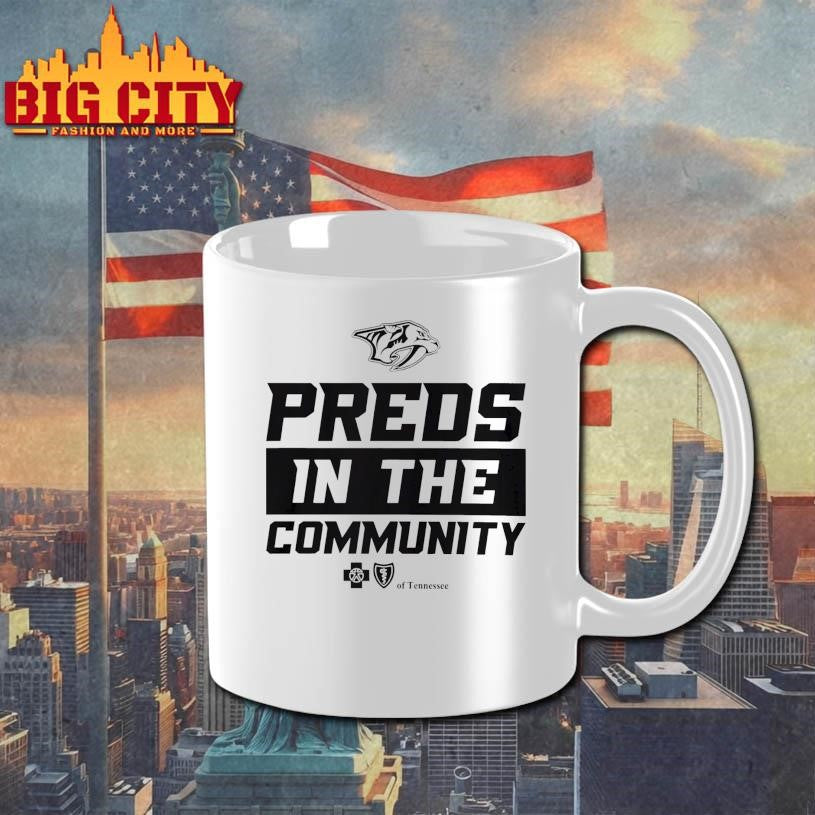 Nashville Predators Preds In the Community Of Tennessee shirt