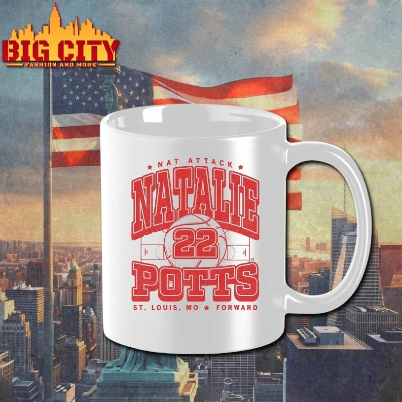 Nat Attack Natalie Potts 22 ST Louis Mo Forward shirt