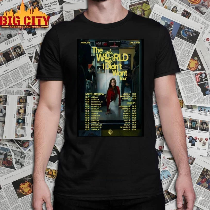 Natalie Jane Fall Tour 2026 Poster shirt