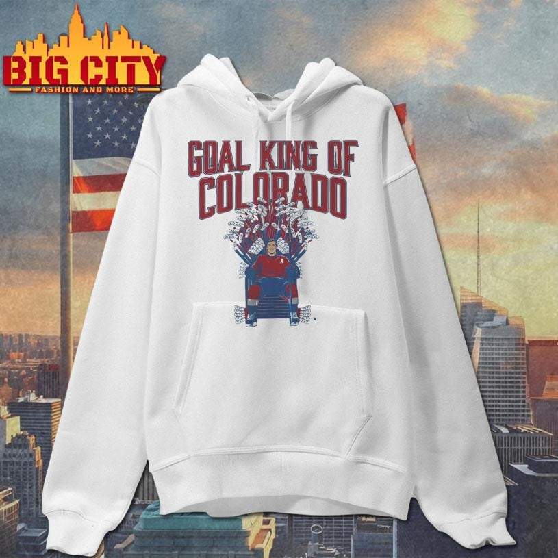 Nathan MacKinnon Goal King of Colorado Shirt