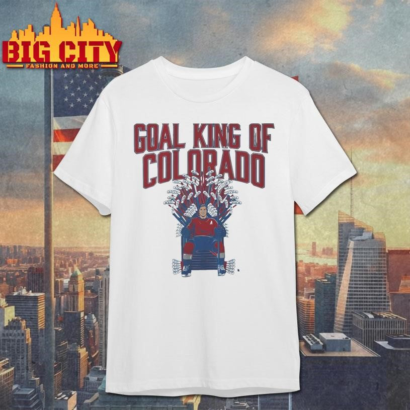 Nathan MacKinnon Goal King of Colorado Shirt